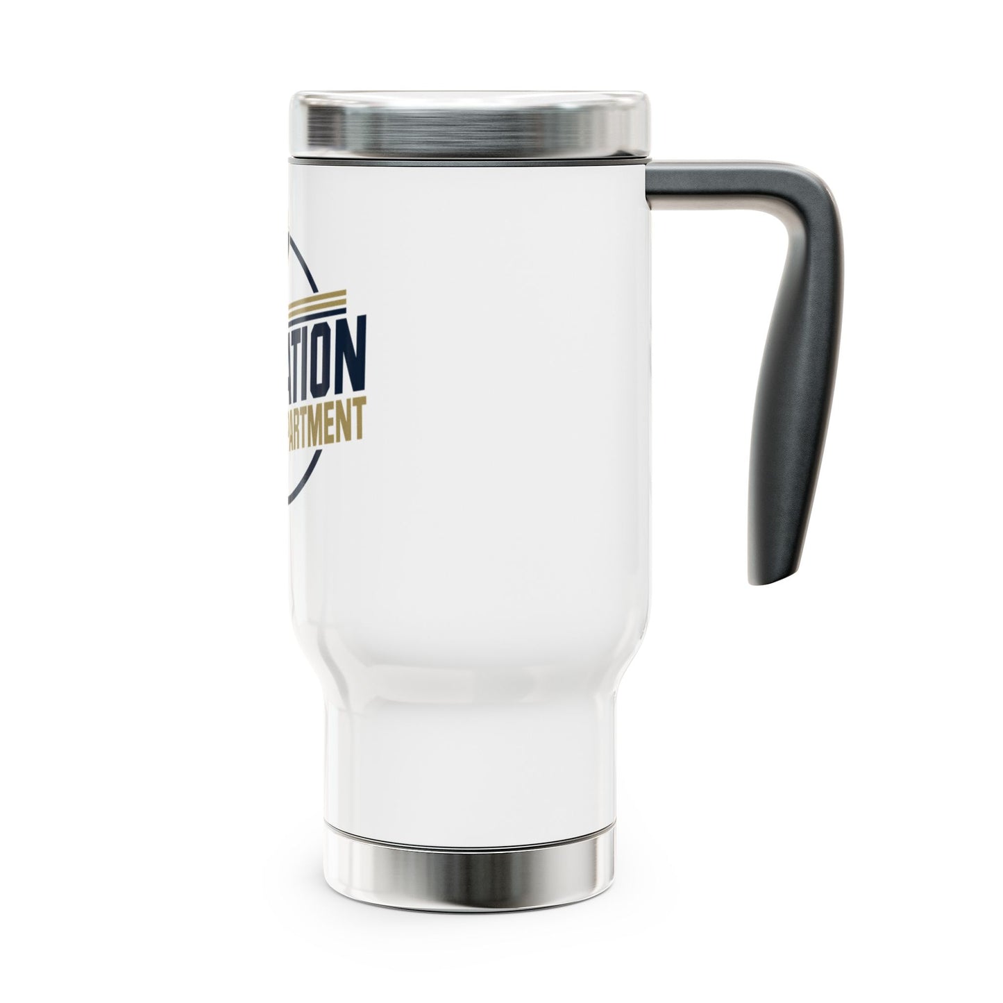 Stainless Steel Travel Mug with Handle, 14oz