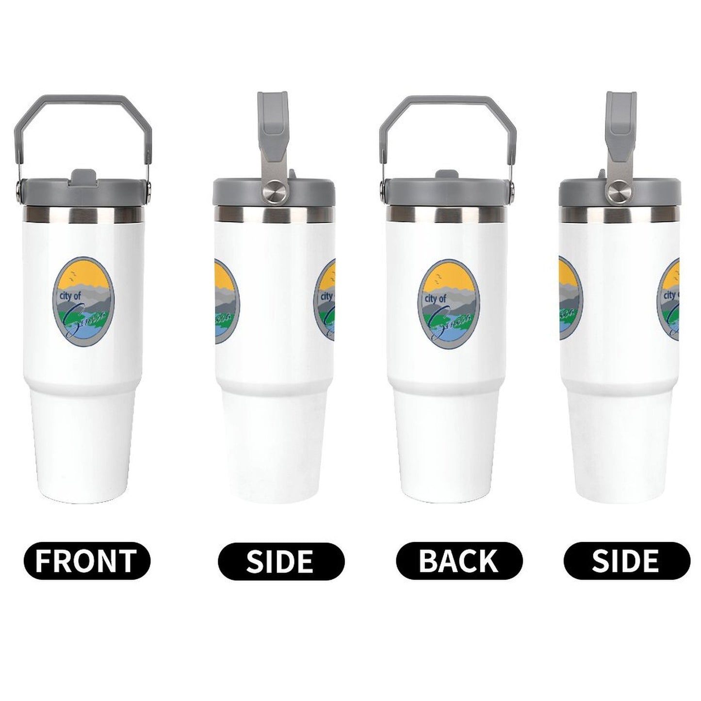 Tumbler with Top Handle