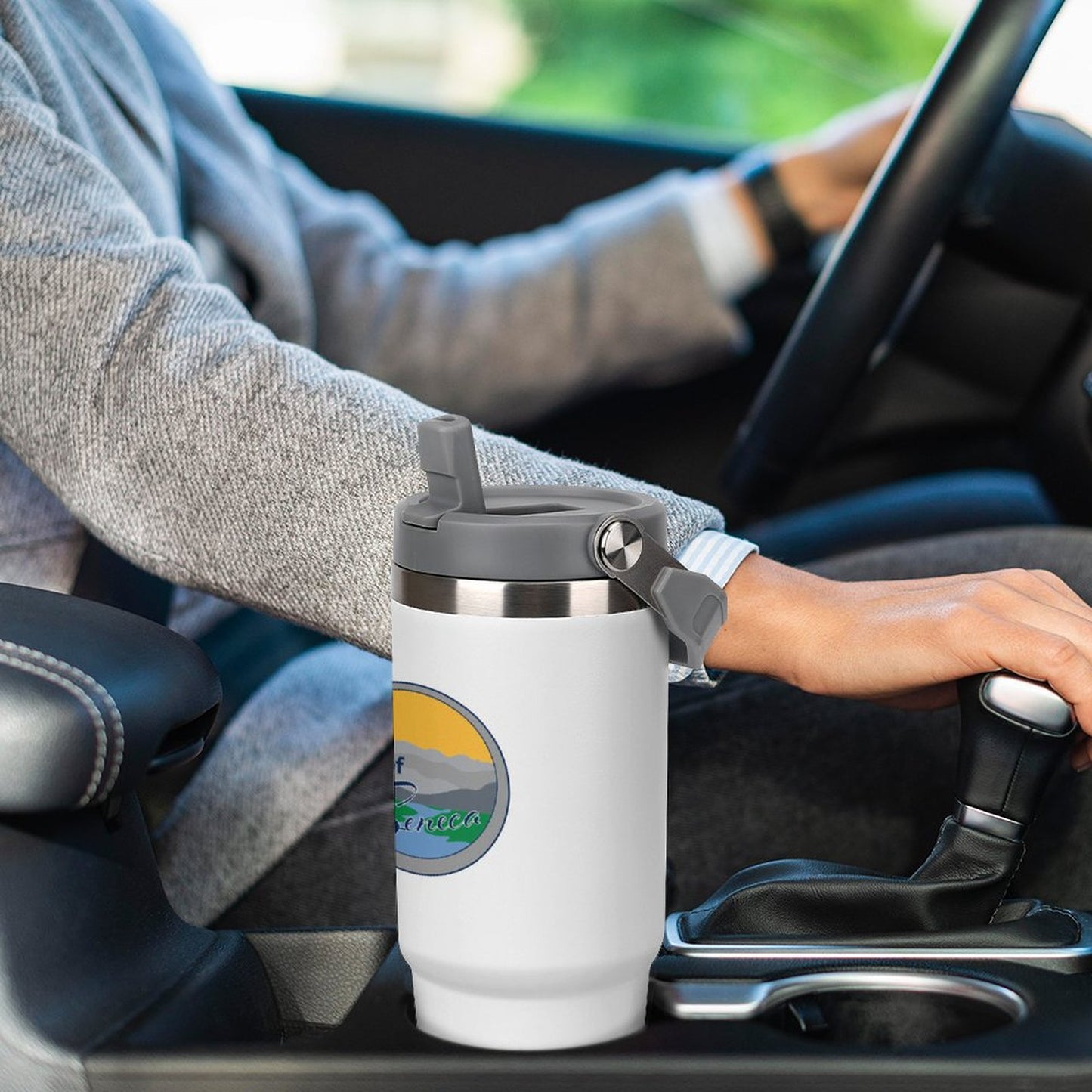 Tumbler with Top Handle