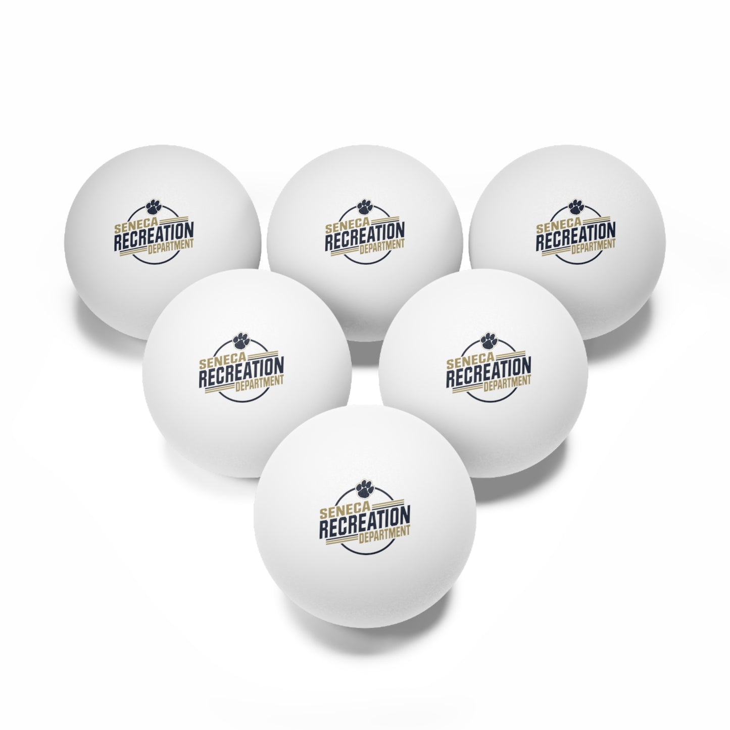 Ping Pong Balls, 6 pcs