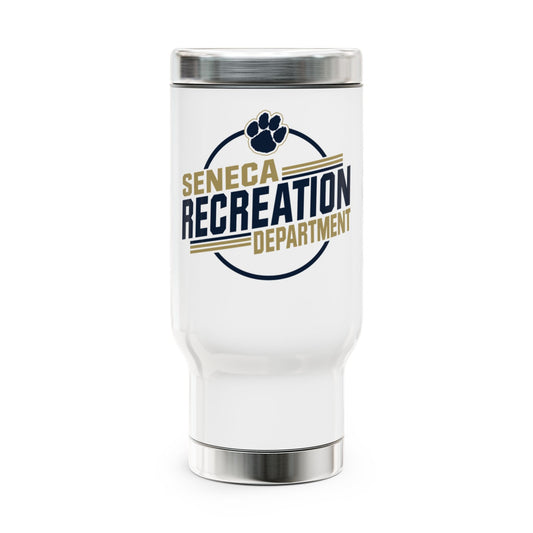 Stainless Steel Travel Mug with Handle, 14oz