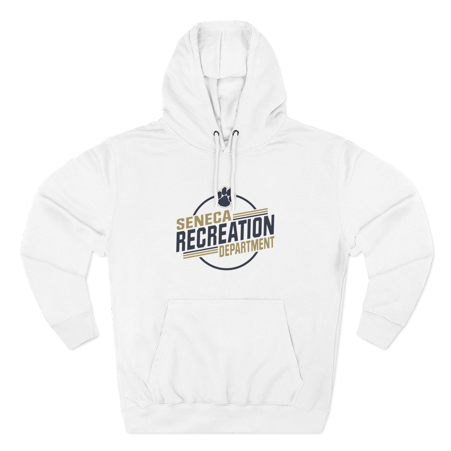 Three-Panel Fleece Hoodie