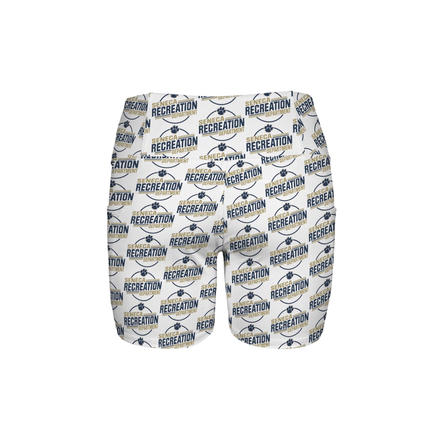 High Waist Deep Pockets Yoga Shorts
