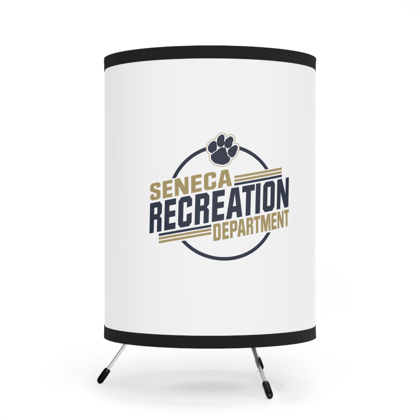 Tripod Lamp with High-Res Printed Shade