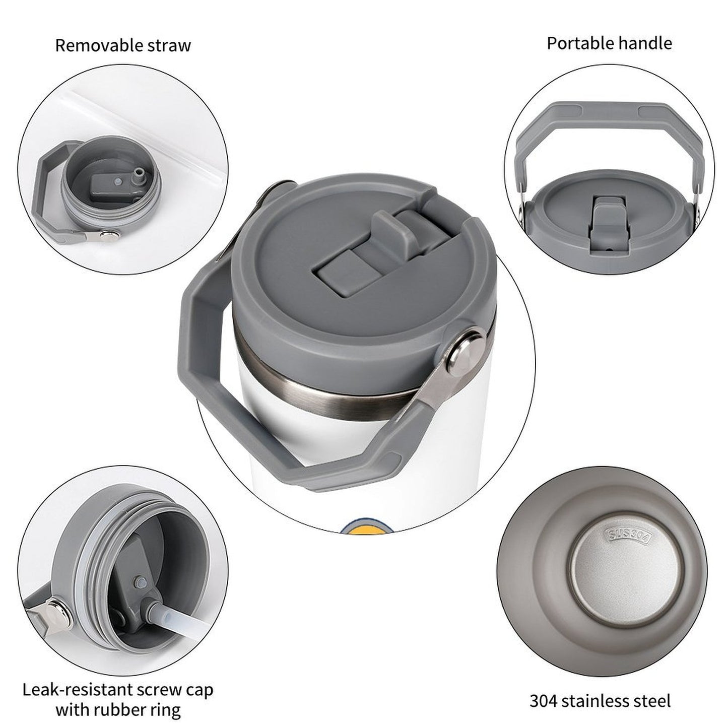Tumbler with Top Handle