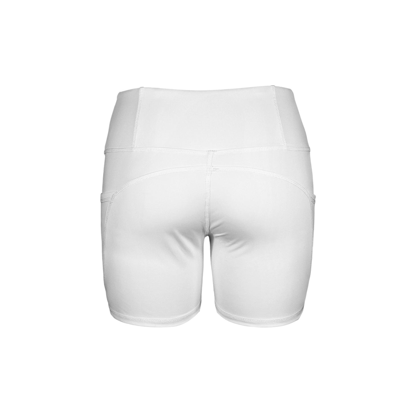 High Waist Deep Pockets Yoga Shorts